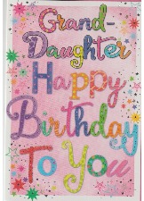 Grand-Daughter Happy Birthday